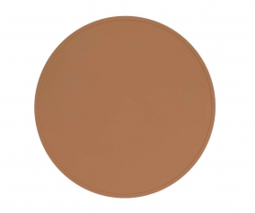 Salvamanteles Silicona Round Marrn
