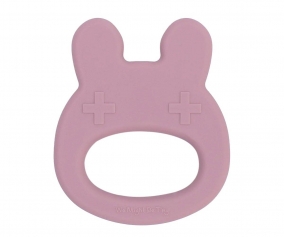 Mordedor Silicona Conejito Dusty Rose