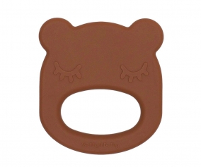 Mordedor Silicona Oso Chocolate Brown