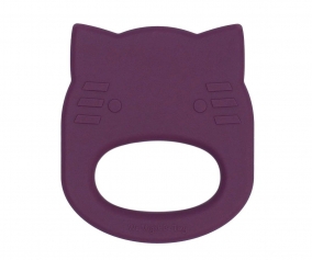 Mordedor Silicona Gato Plum