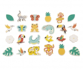 Aimants tropicaux 24 pices