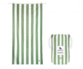 Toalha Praia Microfibra Cabana Kaki Large Personalizvel