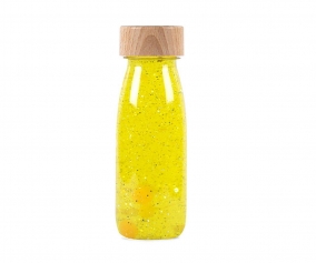 Floating Sensory Bottle Flip Yellow