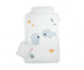 Junior Bedding Jelly & Wally Blue