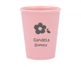 Vasito Personalizado Flor (+colores)