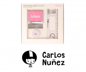 Timbro per tessuti Personalizzato Pilota + Nastro Capi Scuri