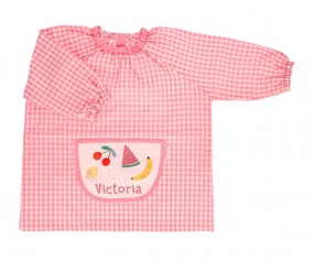 Smock with Personalized Central Fruits Pocket