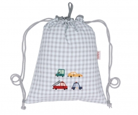 Vintage Cars Personalised Drawstring Backpack