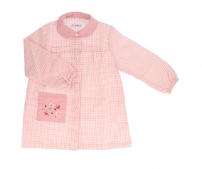 Smock Seber with Little Garden Personalised Buttons