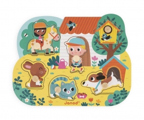 Puzzle embotable La Campagne