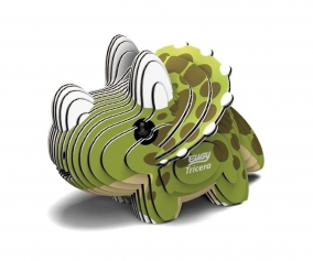 3D Puzzle Eugy Triceratops