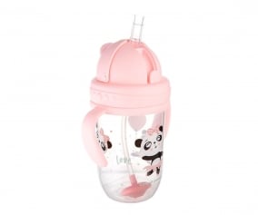 Tazza Antigoccia con Cannuccia Exotic Animals Panda