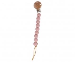 Porta chupeta de silicone Pure Pink
