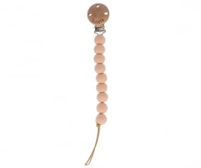 Porta chupeta de silicone Pure Peach