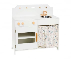 Cuisine classique en bois blanc