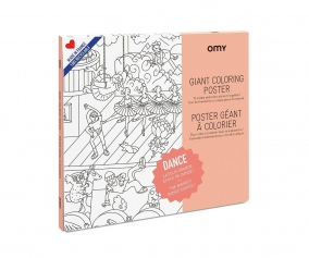 Pster XL Omy Dance para Colorear