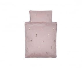 Ropa de Cama Muecas Rosa Empolvado