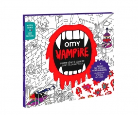 Pster XL Omy Vampiros para Colorear+Pinturas