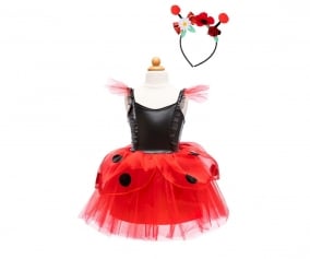 Disfraz Mariquita con Diadema