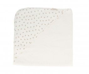 Capa de banho Personalizada Tutete Leaves White