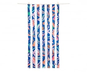 Toalha de Secagem rpida Microfibra XL Flowers Tropical Bloom