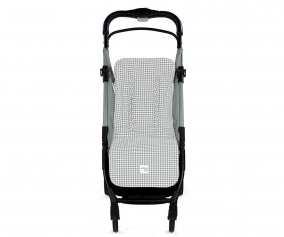 Rivestimento Universale Passeggino I Love Vichy Grigio