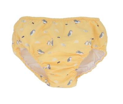 Swim Diaper with Ruffles Penguins