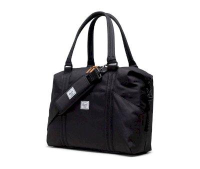 Strand Duffle Black Changing Basket Bag