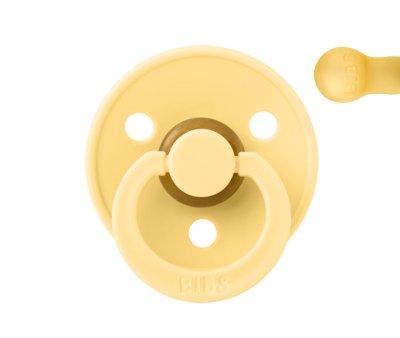 Succhietto BIBS Colour Round Pale Butter Imbustato