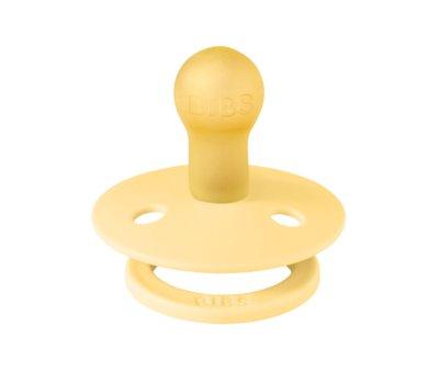 Succhietto BIBS Colour Round Pale Butter Imbustato