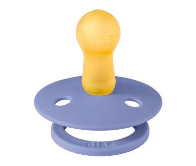 Sucette BIBS Colour Round Peri dans un Sac
