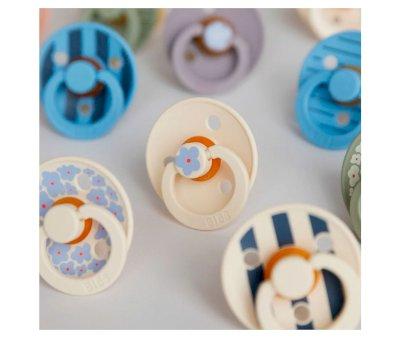 2 Succhietti BIBS Studio Colour Round Jasmine Ivory Mix