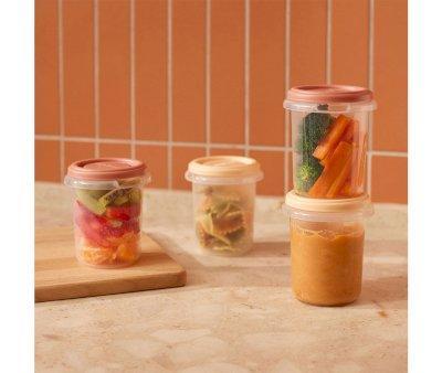 Set 4 Recipientes Hermticos Hermisized Valencia 250 ml