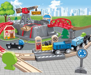 Set Construccin Ferrocarril
