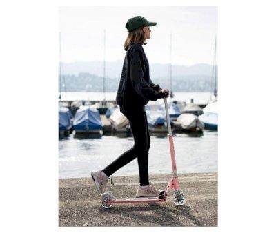 Scooter LED Micro Sprite Rosa Pastel