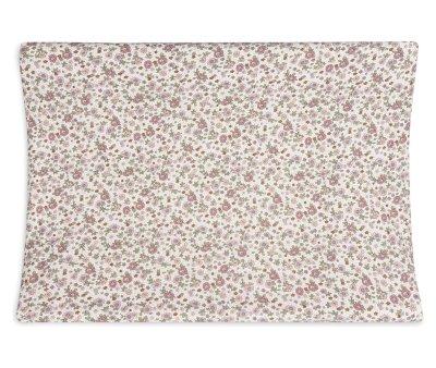 Retro Flowers Jersey Changing Mat Cover