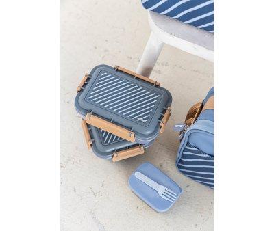Nevera Rgida Stripes Blue Personalizable