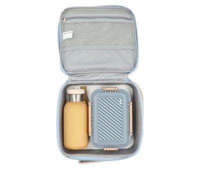 Nevera Rgida Stripes Blue Personalizable