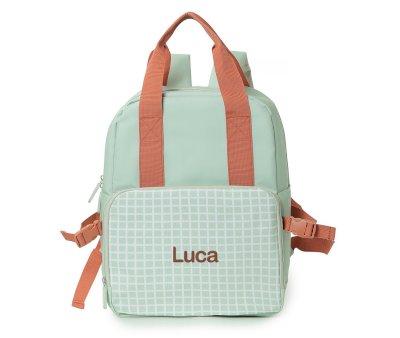 Mochila Trmica Stripes Sage Personalizable