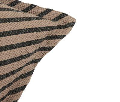 Coussin Waffle  rayures Ssame