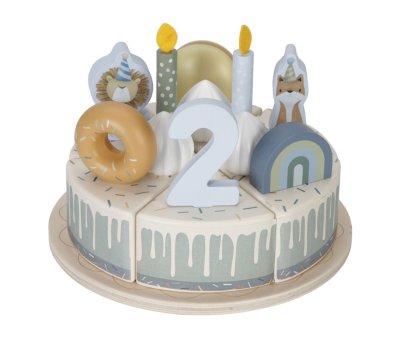 Tarta de Cumpleaos Azul