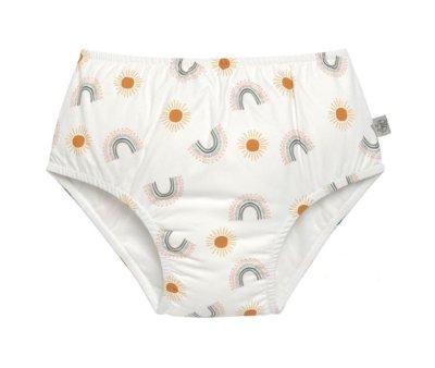 Rainbow Frilled Swim Diaper