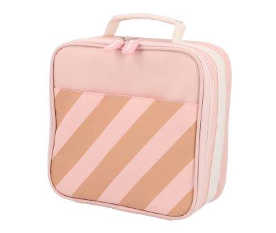 Nevera Rgida Big Stripes Pink Personalizable