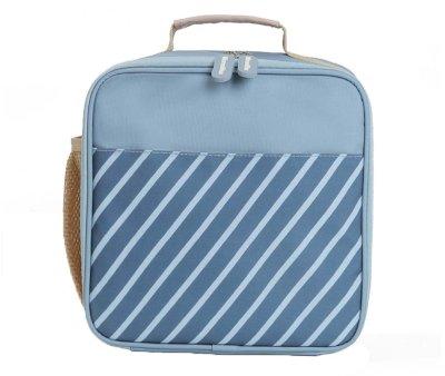 Nevera Rgida Stripes Blue Personalizable
