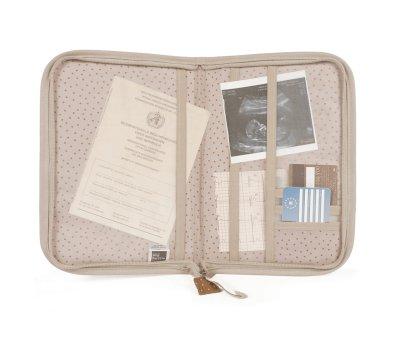 Document Holder Dots Poppy Cinnamon