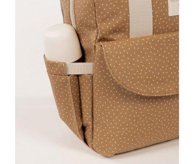 Zaino Passeggino Pois Poppy Cannella