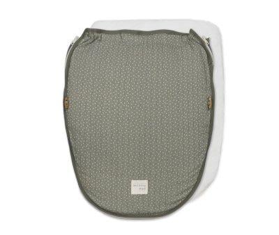 Baby Carrier Bag 2 in 1 Dots Poppy Moss Summer