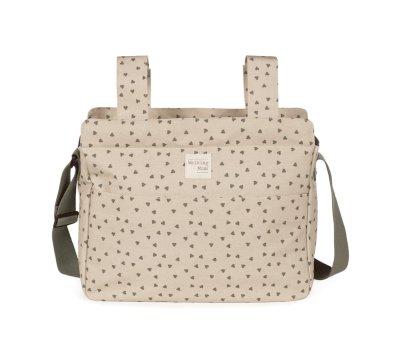 Borsa Organizer Passeggino Grande Cuori Poppy Moss