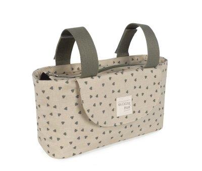 Borsa Organizer Passeggino Cuori Poppy Moss
