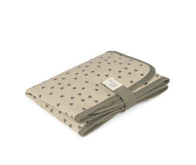 Fasciatoio Pieghevole Cuori Poppy Moss